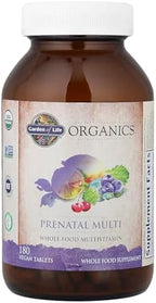 Prenatal supplement with non-constipating iron and stomach soothing organic ginger peppermint blend