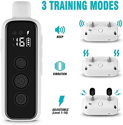 Ergonomic remote transmitter for Bousnic dog training collar