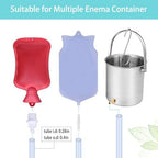 Eukeston controllable water flow valve and clamp attached to the silicone tubing.