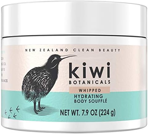 Kiwi Botanicals Giant Sea Kelp body cream packaging showing clean beauty ingredients
