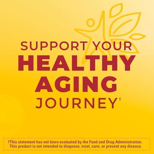 Nature Made heart health dietary supplement softgels bottle side view