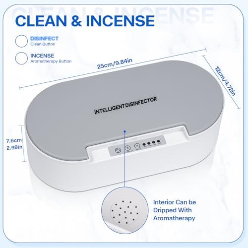 Top view of GoLashFun beauty tool cleaning device