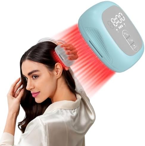 HaSoCare Laser Therapy Hair Growth Comb front view for hair loss