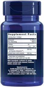 Life Extension Alpha Lipoic Acid with Biotin supplement facts label view