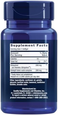 Life Extension Alpha Lipoic Acid supplement bottle label detail