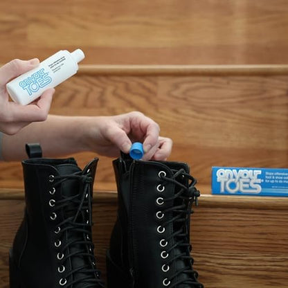 On Your Toes USA imported foot bactericide powder for athletes and work boots.