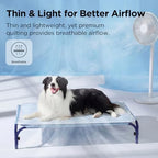 Bedsure portable puppy bed rolled up for outdoor travel