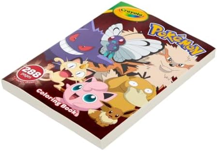 Two sheets of colorful character stickers included with the coloring book