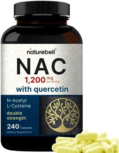 NatureBell NAC supplement bottle side label details