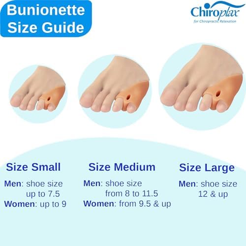 Chiroplax 4-pack gel pads with customizable shims for toe separation