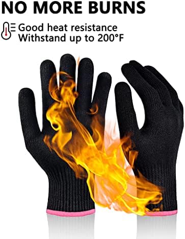 Close up view of the breathable cotton and silicone material on thermal gloves