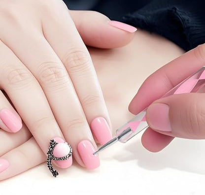 Close up of silicone brush tips for nail sculpting and 3D design