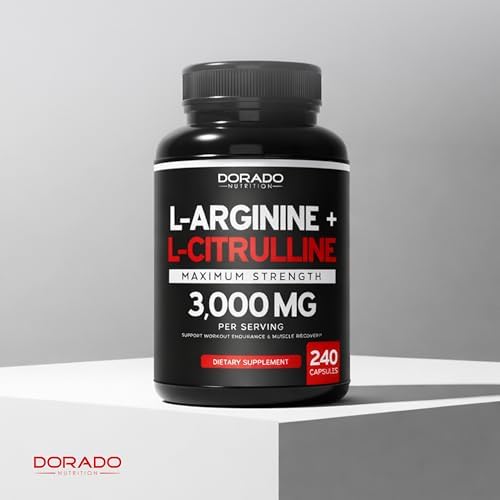 Dorado Nutrition supplement packaging and container angle view