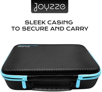 Joyzze professional blade holder showcase with wide and regular A5 slots for pet grooming equipment organization.