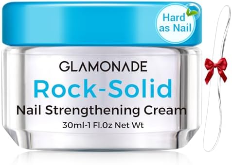 Onyx Professional Nail Strengthening Cream container showing coconut scent label