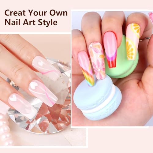 Ypymod professional nail art brushes showing dual-tip design