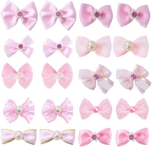 Detailed view of elastic backing on Pistha dog bows