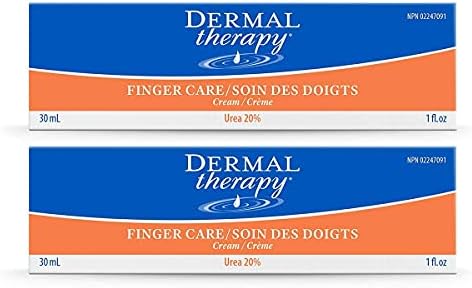 Dermal Therapy finger cream tube for dry cracked skin repair