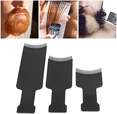 Close up of Oubit hair dye board showing comb texture