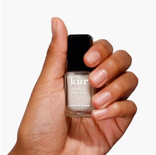 Vegan and cruelty free ridge filling base coat packaging detailing botanical strengthening ingredients