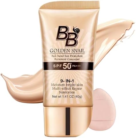 ZBMCYHCXH 9 in 1 BB Cream tinted moisturizer front view tube packaging