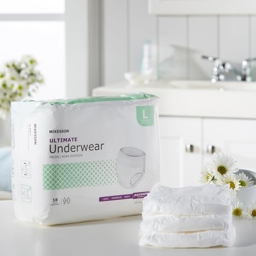 McKesson unisex adult bladder leak protection underwear 72 count case