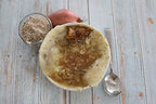 Creamy chip dip made with Mom's Place onion soup mix