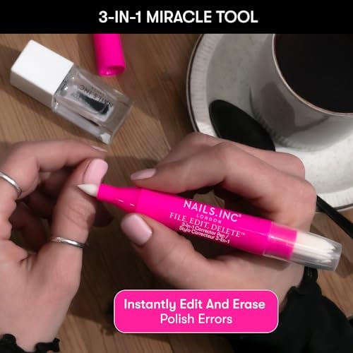 Close up of Nails Inc corrector pen precision tip