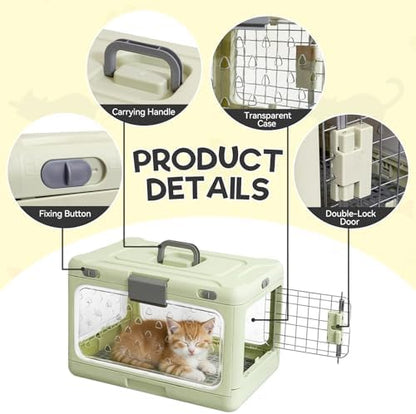 Interior view of the Velupet Zoom small dog crate highlighting the removable urine-proof mesh grid.