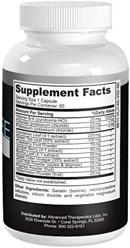 Advanced Therapeutics Ring Free premium ear buzzing relief supplement dietary facts and ingredients label