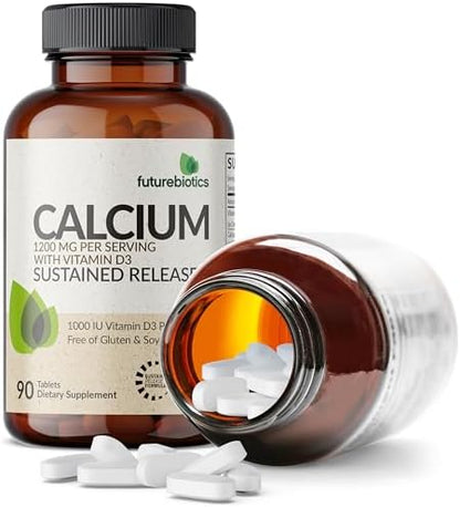 Authentic Futurebiotics Calcium imported supplement packaging