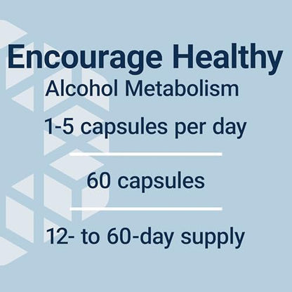 Life Extension Anti-Alcohol Complex branding and dosage information