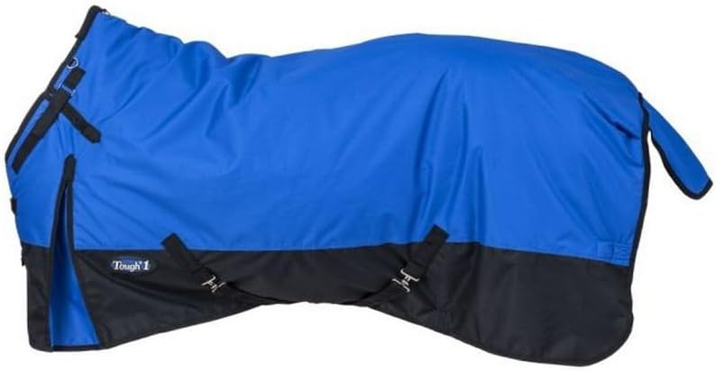 TOUGH1 1200D Turnout Blanket with Belly WRAP and SNUGGIT, Purple, 72-in - Image 10