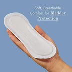 Rael bladder control pads organic cotton top sheet texture close up