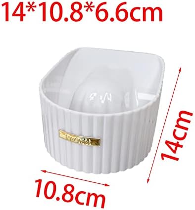 Top view of white ceramic nail soaking tray