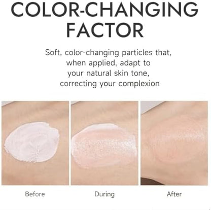 Hydrating hybrid sunscreen foundation moisturizer for older women