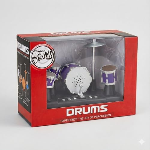 Liberty Imports mini finger drum instrument showing battery compartment base