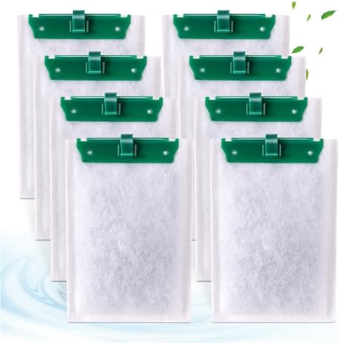 Close up view of the five in one multi stage aquarium filter replacement cartridge.