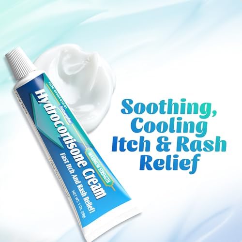 Maximum strength anti-itch cream for eczema and psoriasis treatment.