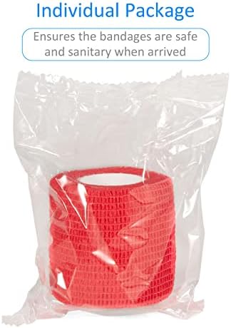 Sagafly multi-use red grip tape for sports equipment and first aid.