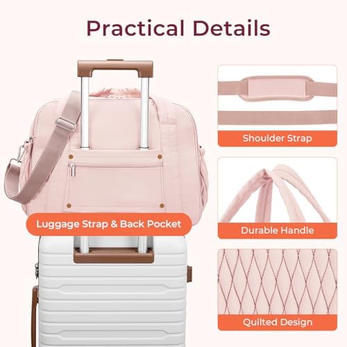 Telena labor and delivery bag modeled as a stylish shoulder bag