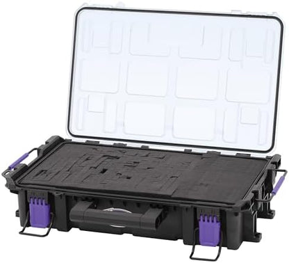 Weaver Livestock clipper case side profile detailing the robust construction and dimensions
