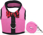 Rypet soft mesh ferret vest pink color variant