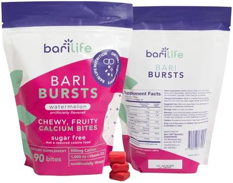 Bari Life watermelon calcium chews bag design