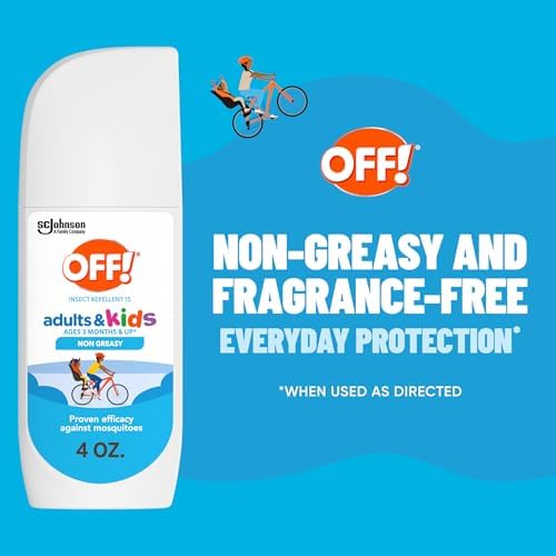 Off! Picaridin bug spray for family outdoor protection