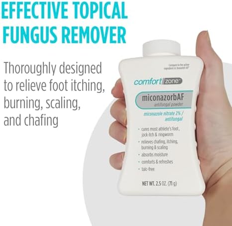 Authentic USA imported Comfort Zone anti fungus sweat absorbing powder for skin folds