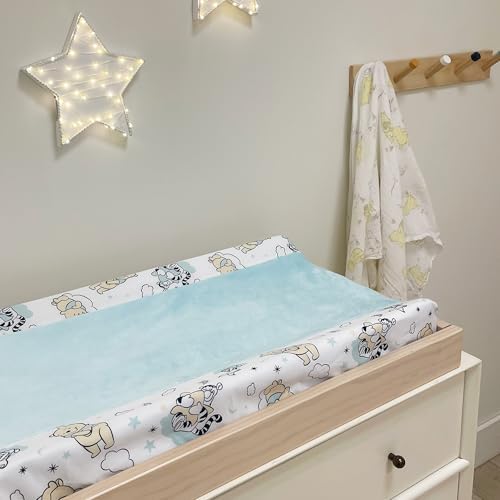 Authentic USA imported Winnie the Pooh nursery bedding item packaged and ready for baby room setup.
