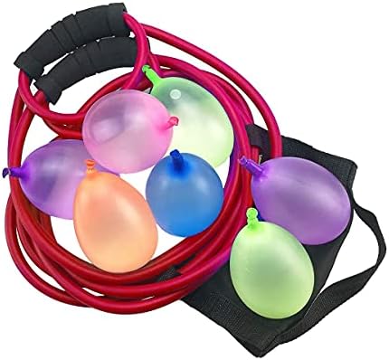Authentic USA imported long range water balloon catapult with elastic bands