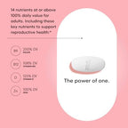One A Day 60 tablets container angled side view