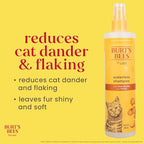 Close up of spray nozzle on Burt's Bees cat dry cleanser